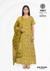 Good Morning Vol 6 By Deeptex Cotton Printed Nighty With Dupatta 